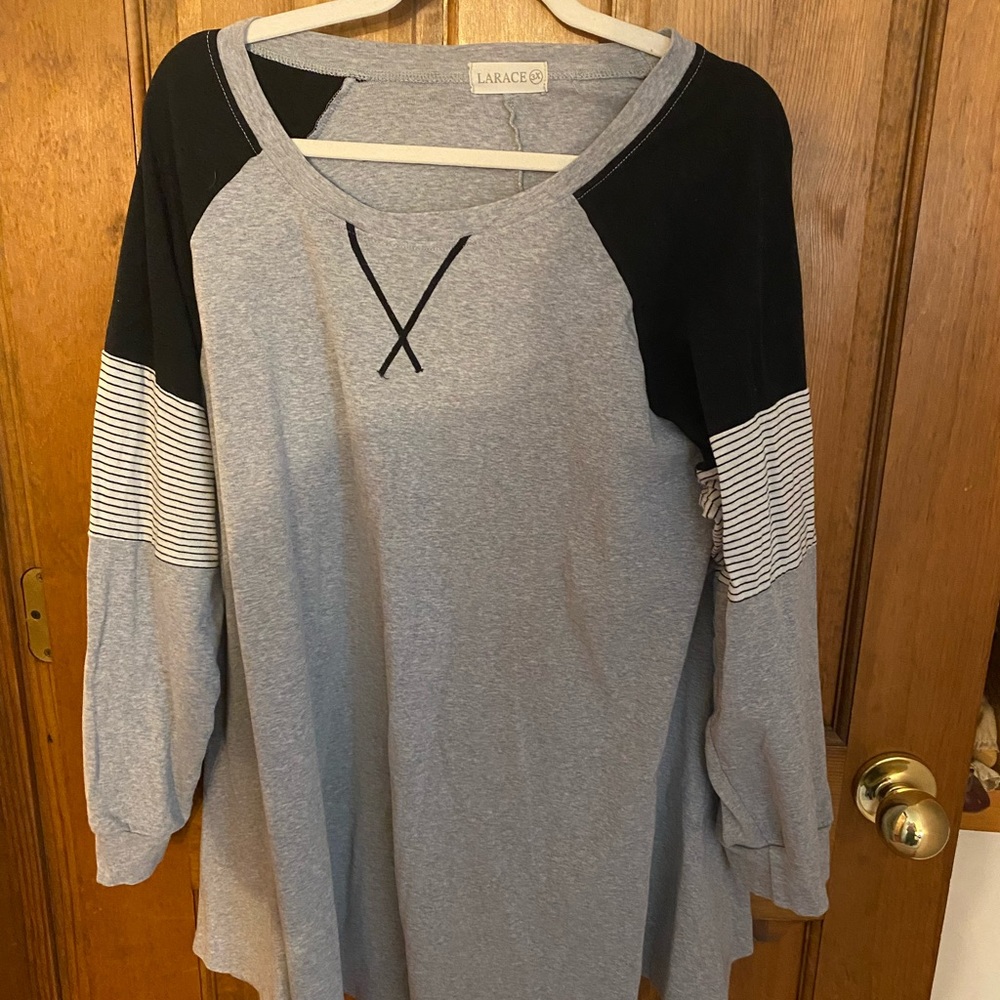 Color block shirt